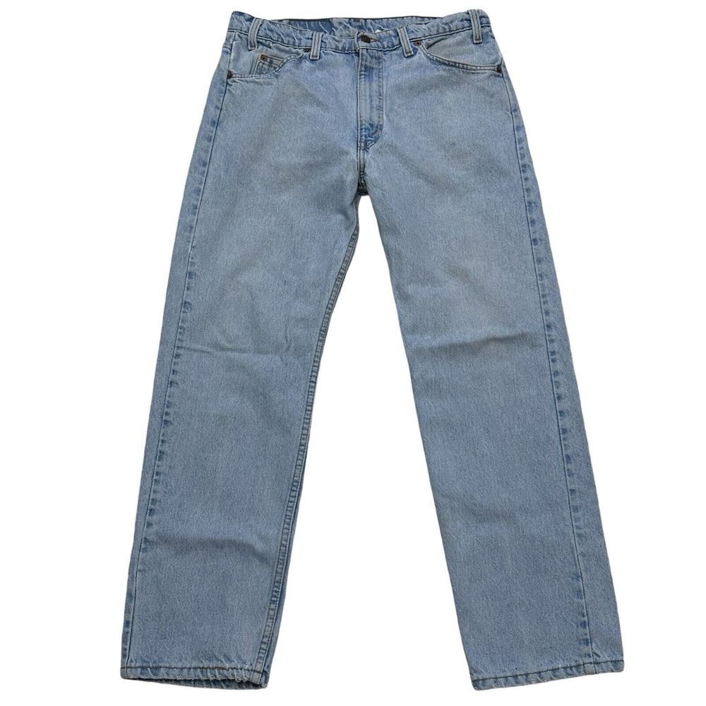 VINTAGE LEVIS ORANGE TAB 505 MENS JEANS 34 X 30 (33x28) MADE IN USA